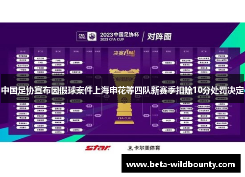 中国足协宣布因假球案件上海申花等四队新赛季扣除10分处罚决定